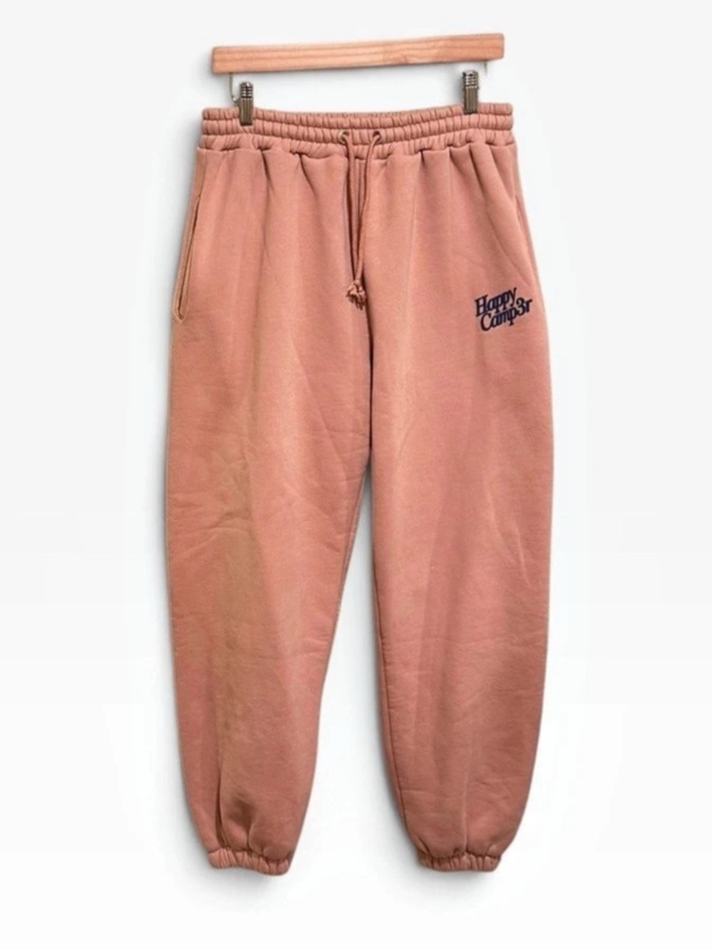NWOT Happy Camp3r Puff Series Sweatpants Salmon Pink XL